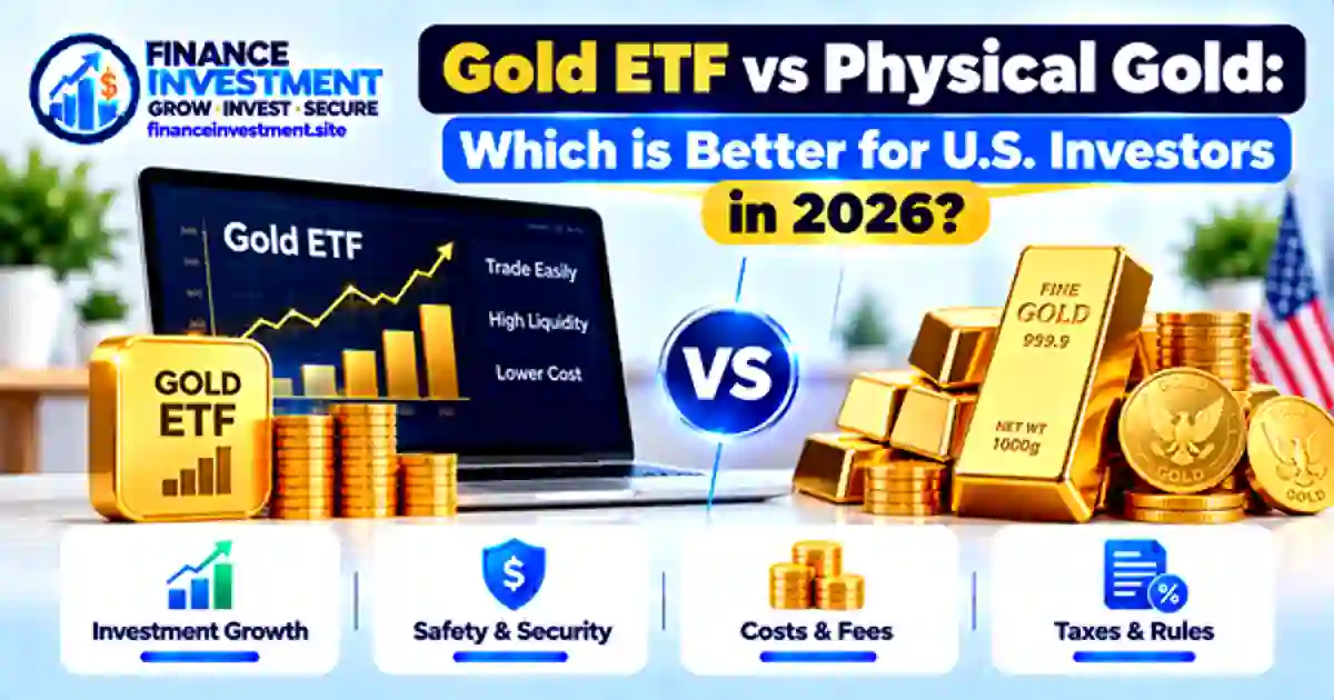 Gold ETF vs Physical Gold: Which is Better for U.S. Investors in 2026?