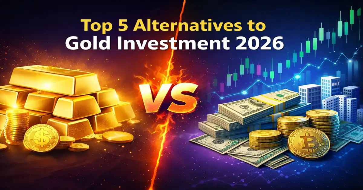 Top 5 Alternatives to Gold Investment in USA 2026 (Better Returns & Income)