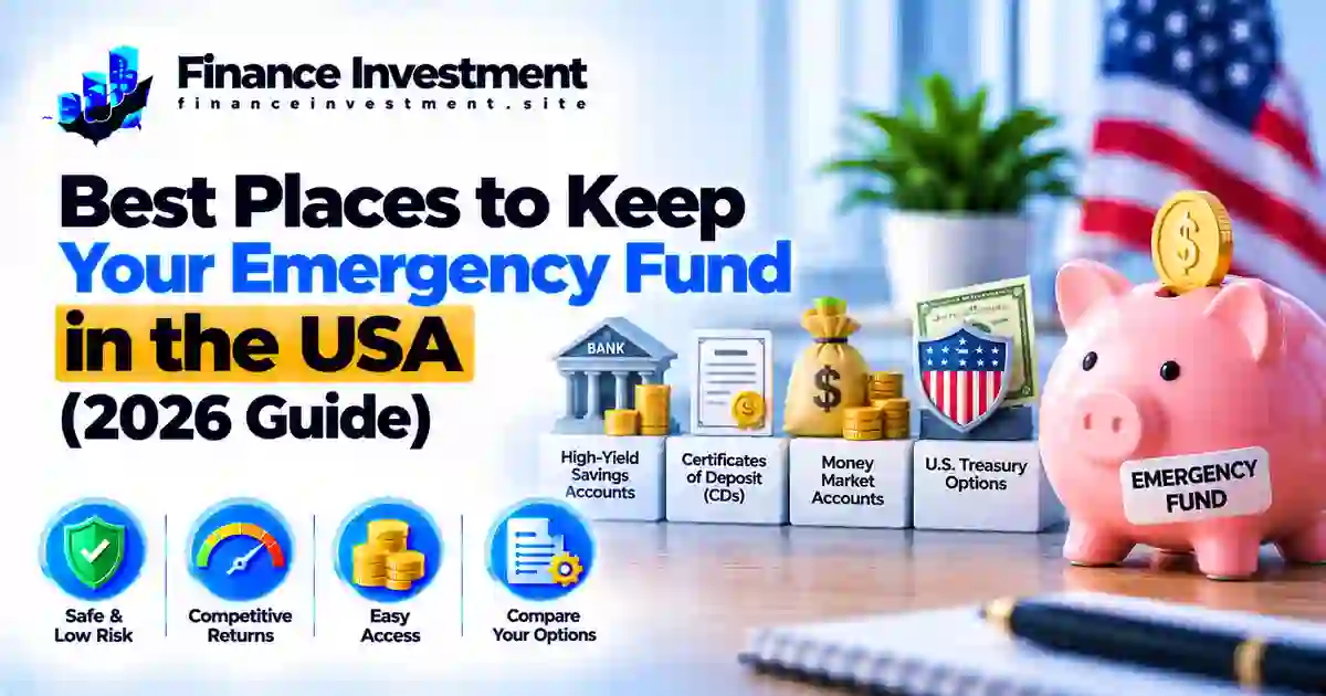 Best Places to Keep Your Emergency Fund in the USA (2026 Guide)
