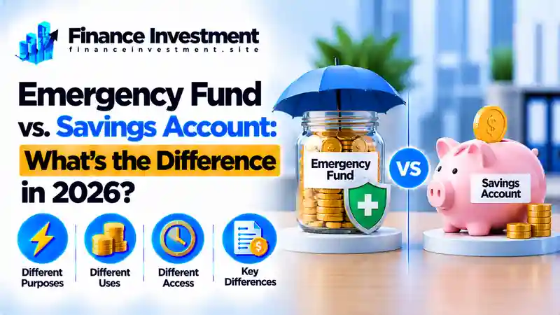 emergency fund vs savings account