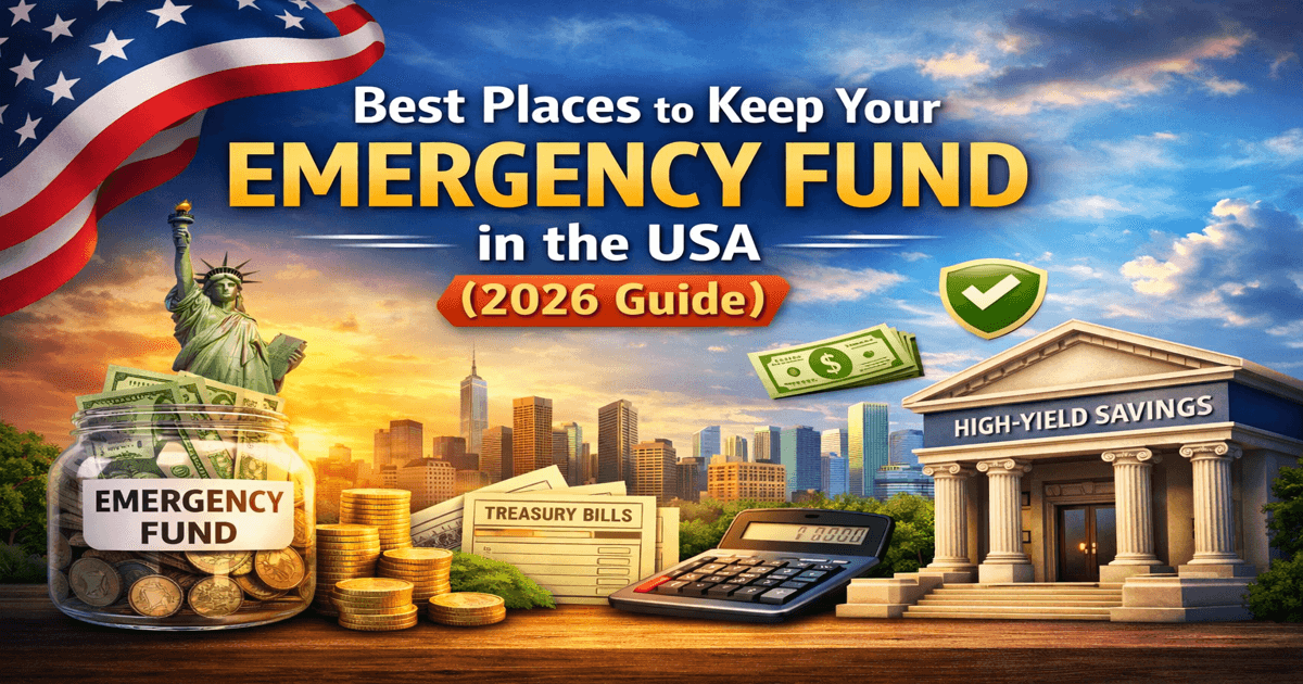 Best Places to Keep Your Emergency Fund in the USA (2026 Guide)