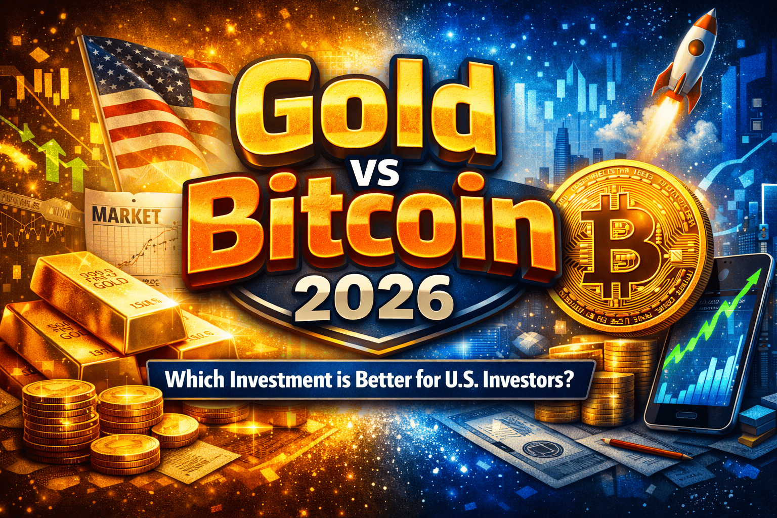 Gold vs Bitcoin 2026: Which Investment is Better for U.S. Investors?