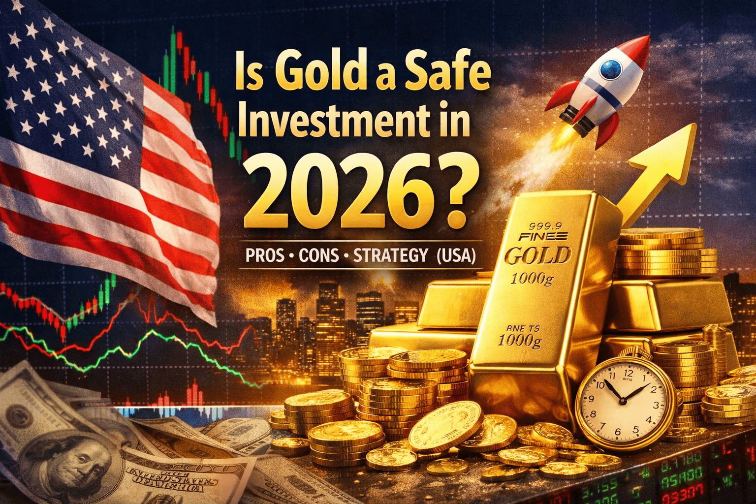 Is Gold a Safe Investment in 2026? (Complete USA Investor Guide)