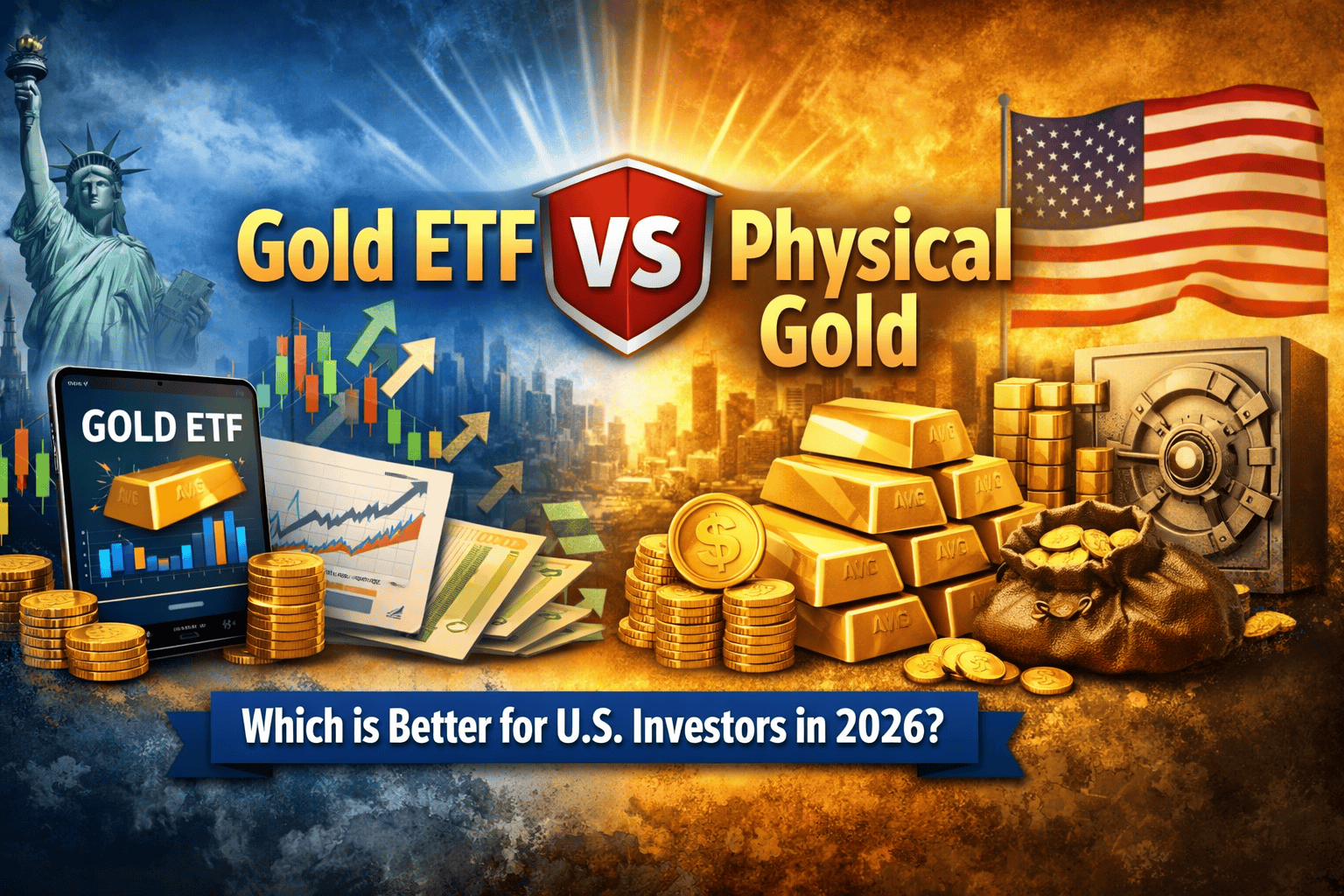 Gold ETF vs Physical Gold: Which is Better for U.S. Investors in 2026?