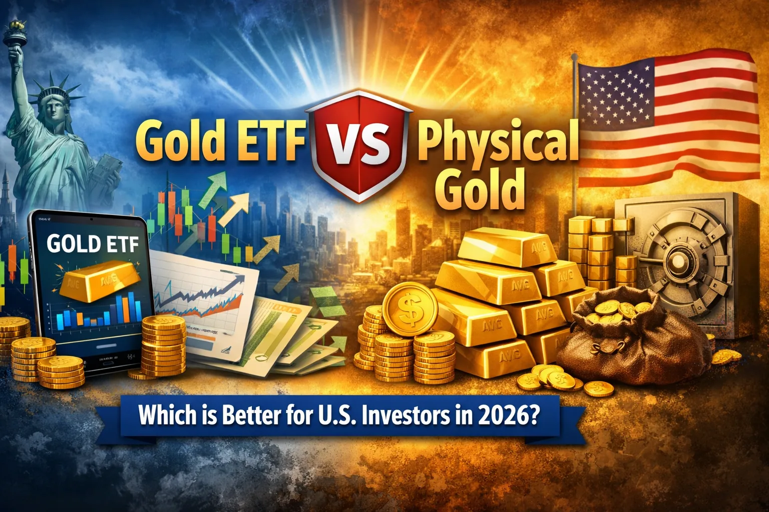 Gold ETF vs Physical Gold: Which is Better for U.S. Investors in 2026?