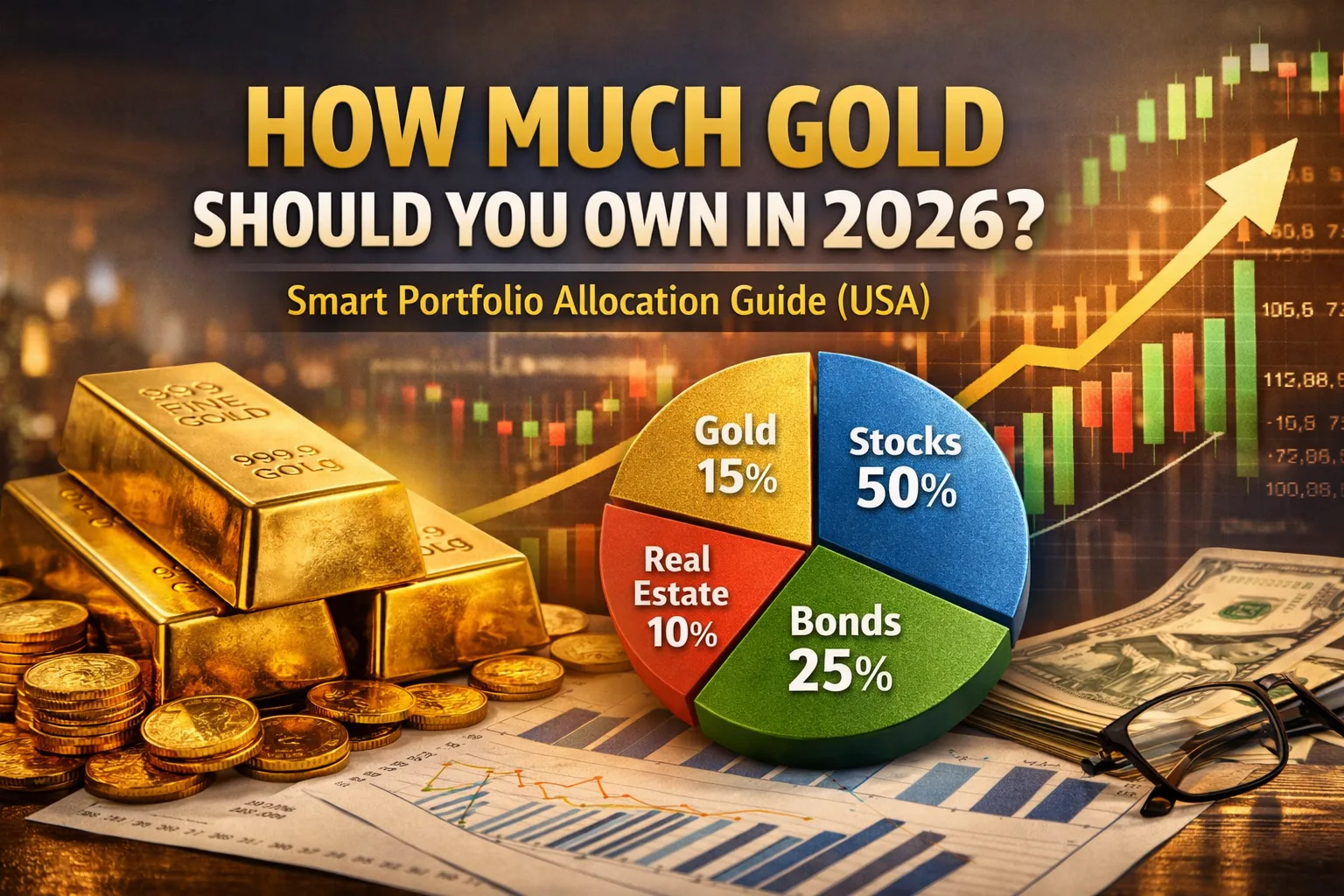 How Much Gold Should You Own in 2026? Smart Portfolio Allocation Guide (USA)