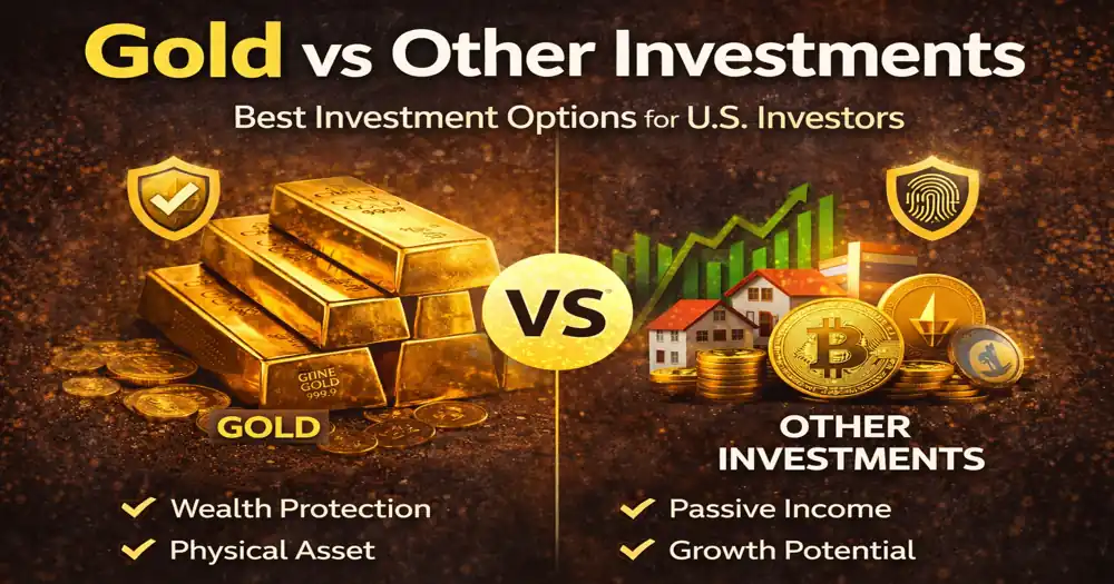 Gold vs Other Investments 2026: Best Investment Options for U.S. Investors