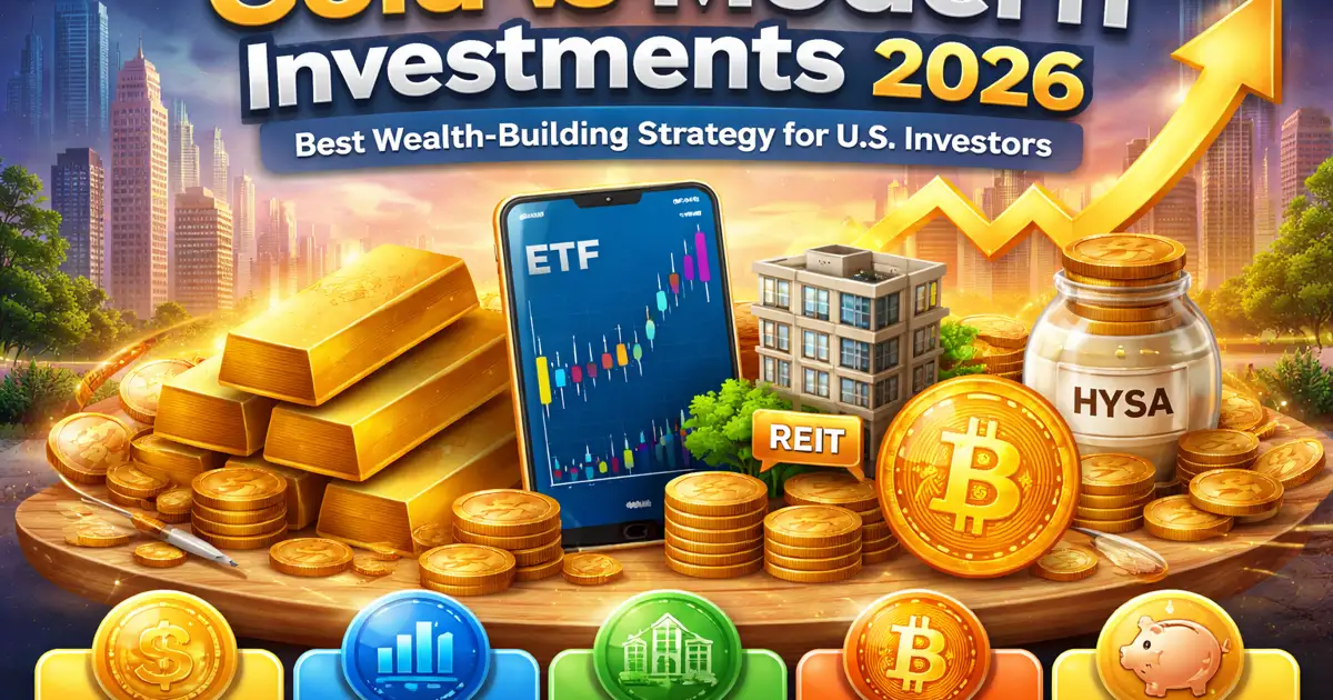 "gold vs modern investments 2026 usa" 