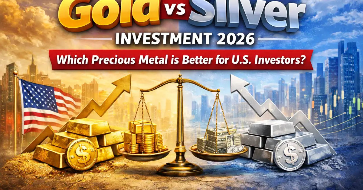 Gold vs Silver Investment 2026: Which Precious Metal is Better for U.S. Investors?