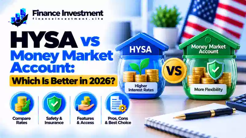 high-yield savings account vs money market account
