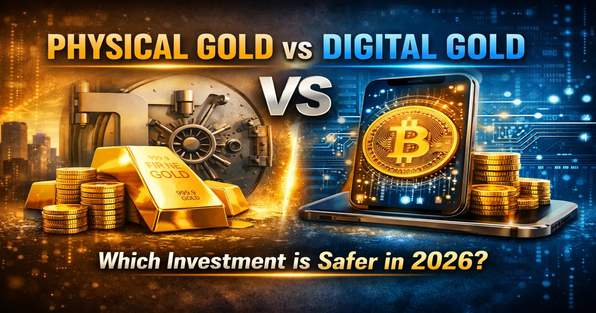 Physical Gold vs Digital Gold: Which Investment is Safer in 2026?