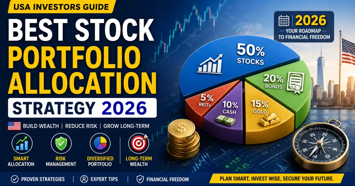 Best Stock Portfolio Allocation Strategy 2026 (USA Investors Guide)