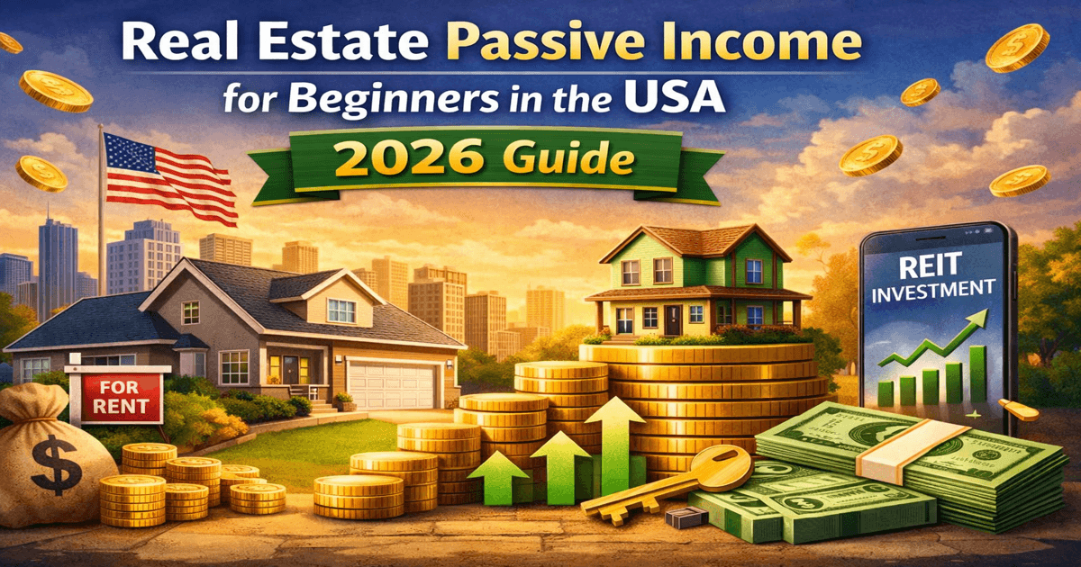 Real Estate Passive Income for Beginners in the USA (2026 Guide)
