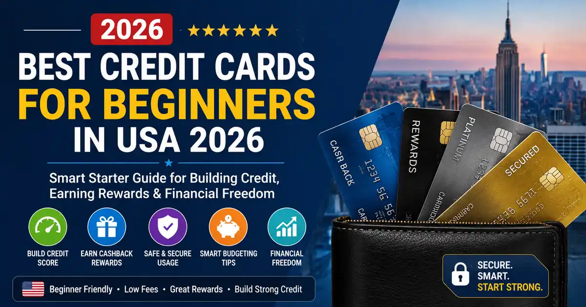 Best Credit Cards for Beginners in USA 2026: Smart Starter Guide