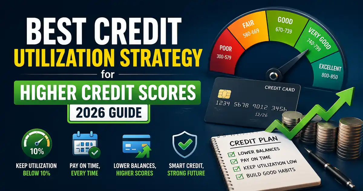 Best Credit Utilization Strategy for Higher Credit Scores in 2026