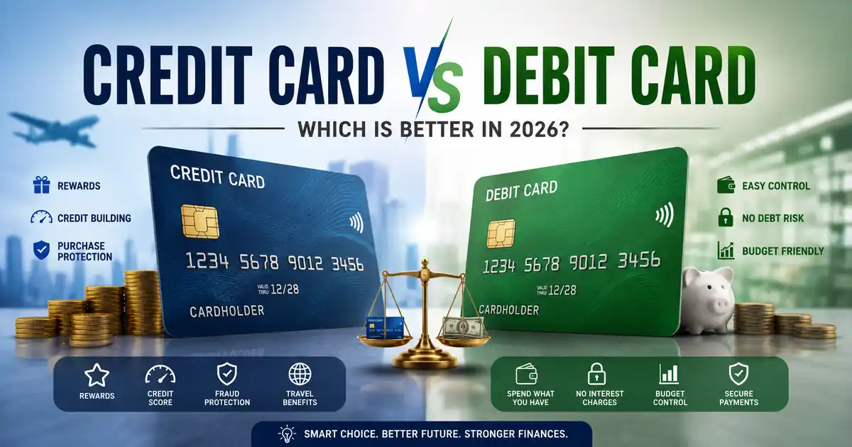 Credit Card vs Debit Card: Which Is Better in 2026?