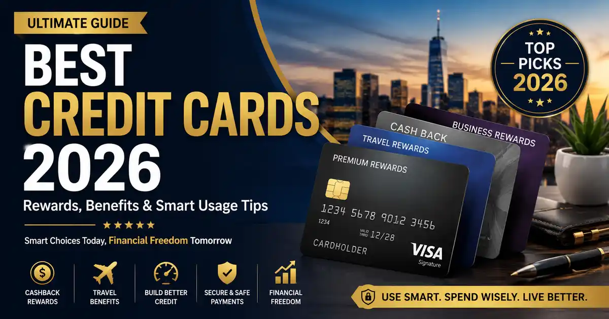 Ultimate Credit Card Guide 2026: Best Credit Cards, Rewards & Smart Usage Tips