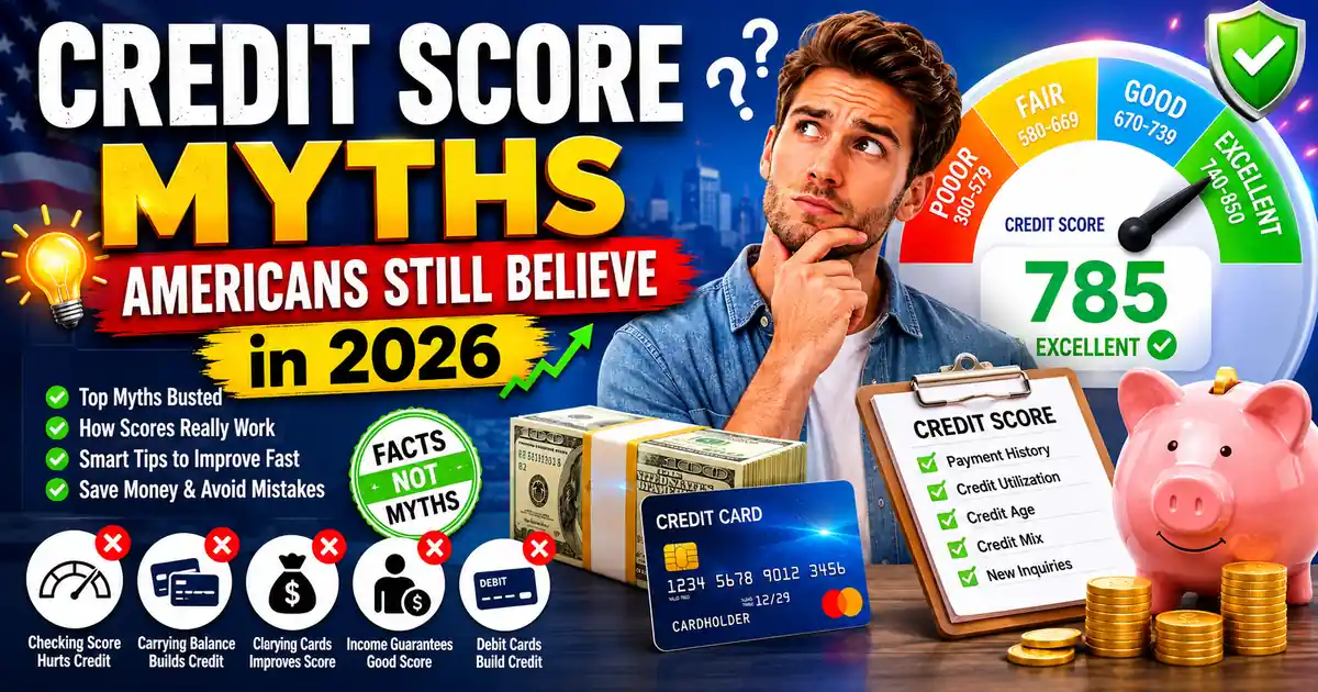 Credit Score Myths Americans Still Believe in 2026