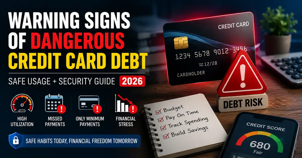 Warning Signs of Dangerous Credit Card Debt in 2026