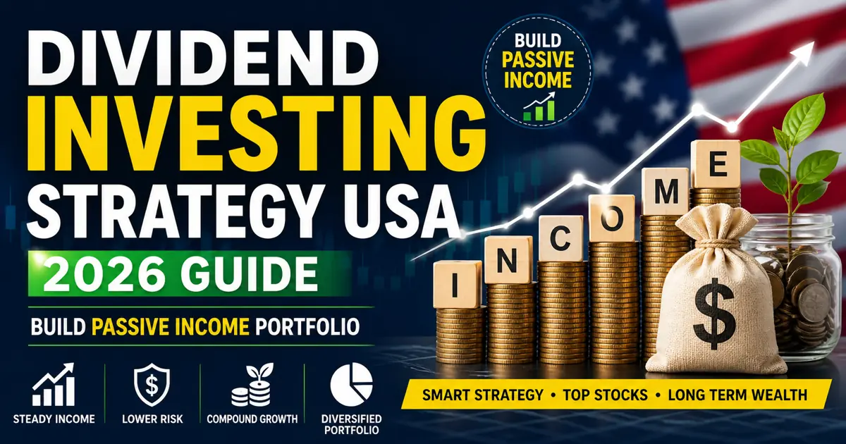 Dividend Investing Strategy USA 2026 (Build Passive Income Portfolio)