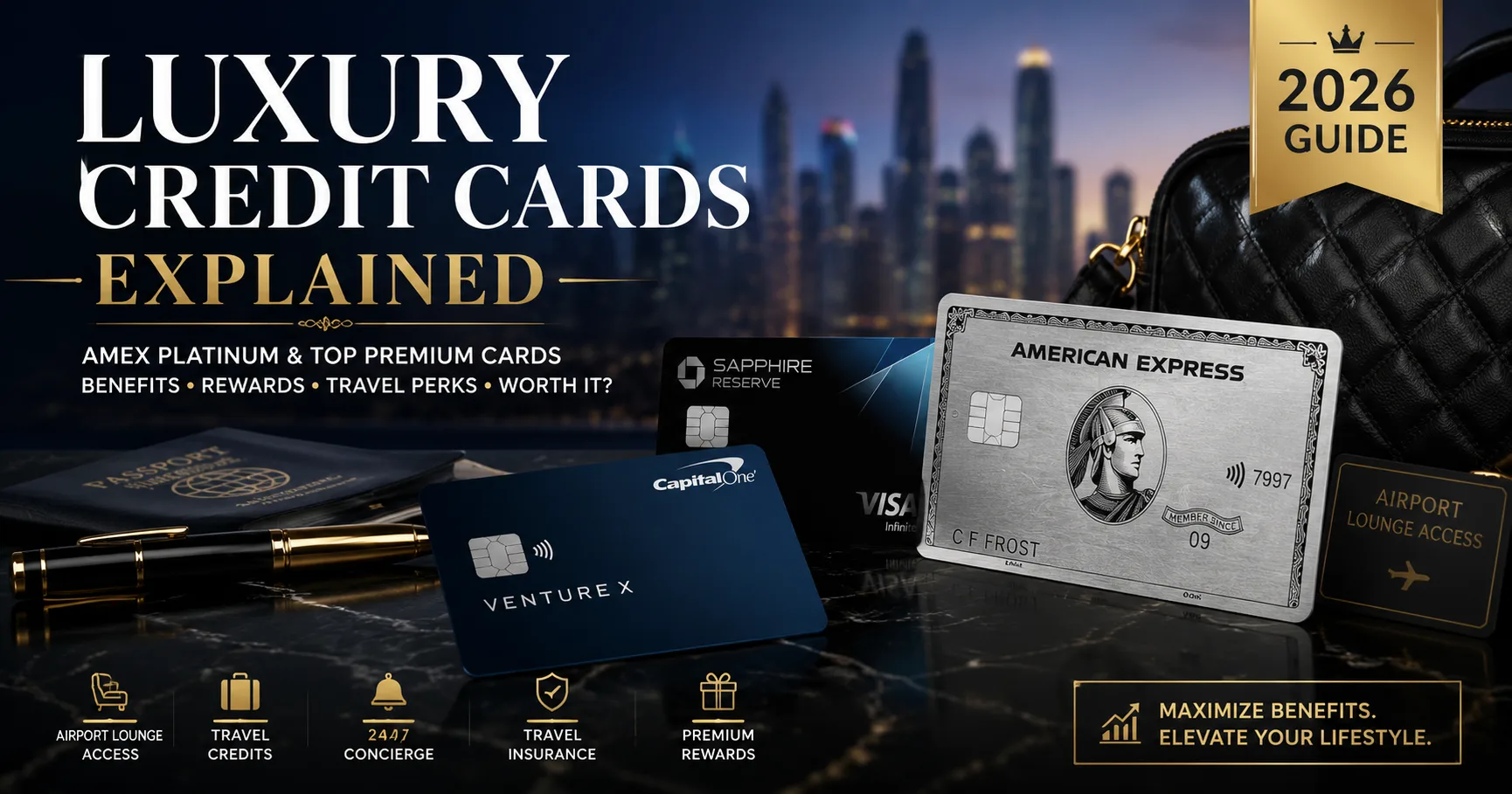 Luxury Credit Cards Explained (Amex Platinum etc.) – 2026 Guide