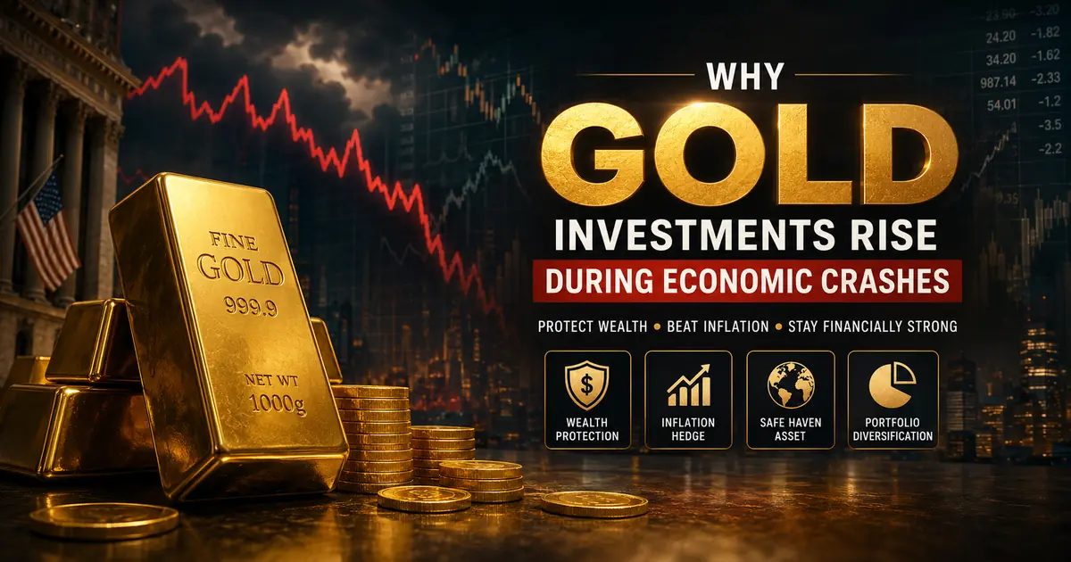 Why Gold Investments Rise During Economic Crashes in 2026