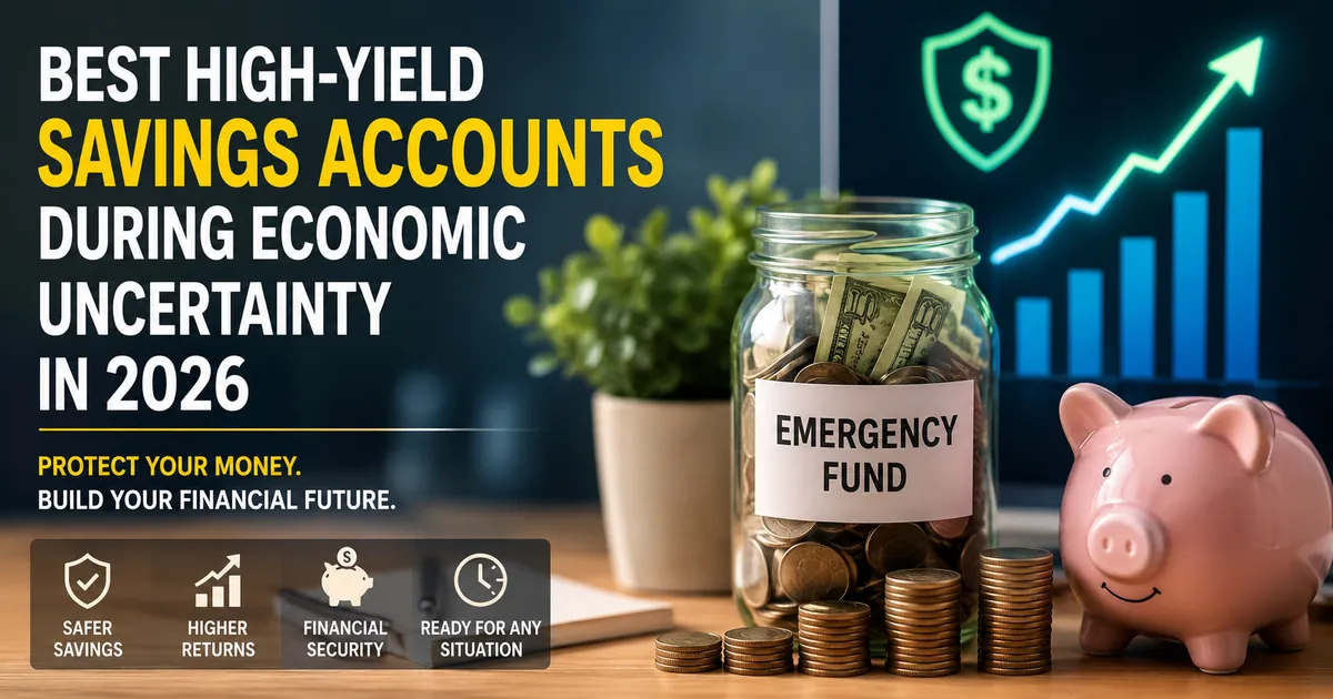 Best High-Yield Savings Accounts During Economic Uncertainty in 2026