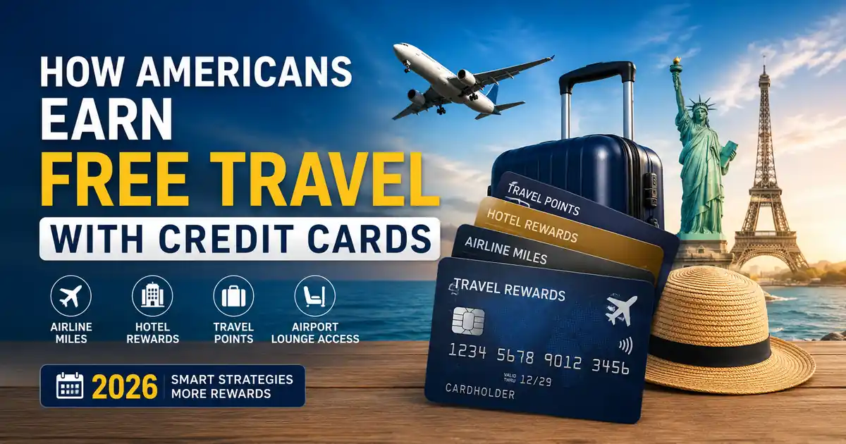 How Americans Earn Free Travel with Credit Cards in 2026