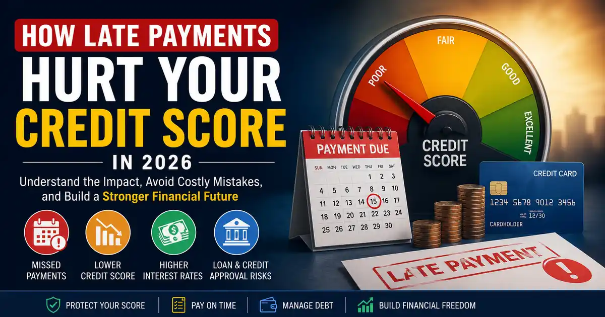 how late payments hurt your credit score