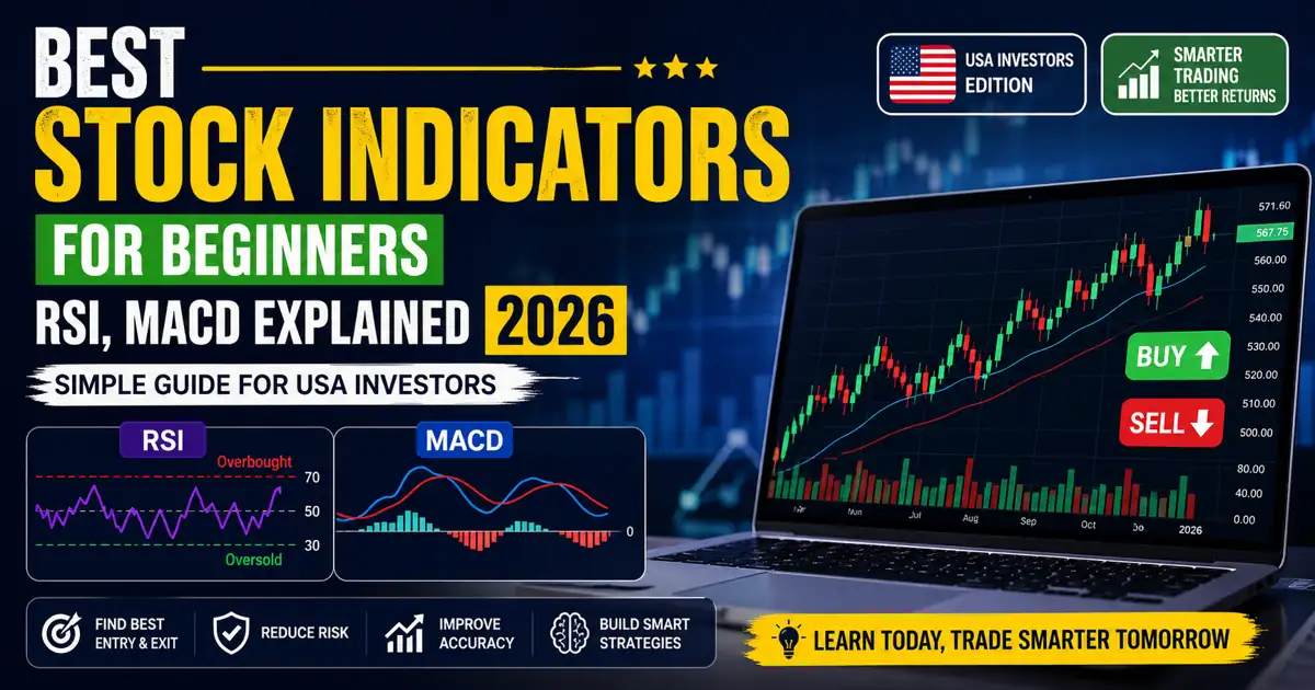 Best Stock Indicators for Beginners (RSI, MACD Explained 2026)