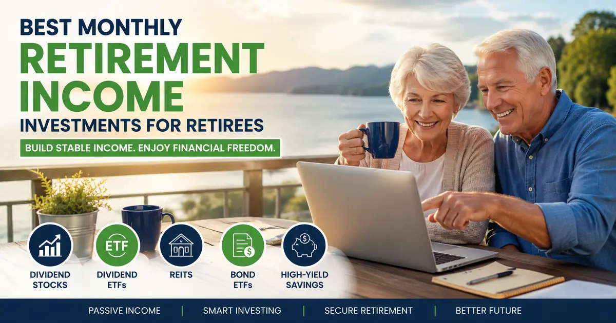 Best Monthly Income Investments for Retirees in 2026
