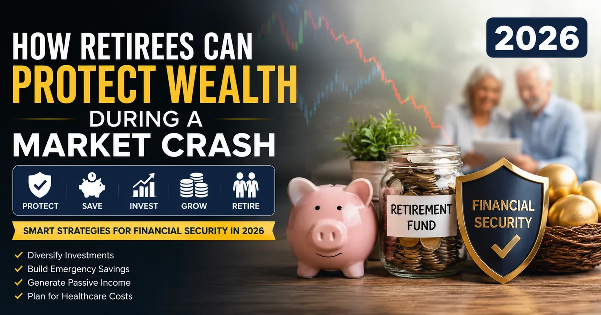 How Retirees Can Protect Wealth During a Market Crash in 2026