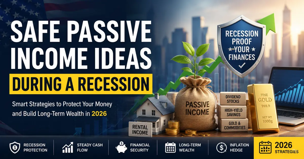 Safe Passive Income Ideas During a Recession in 2026