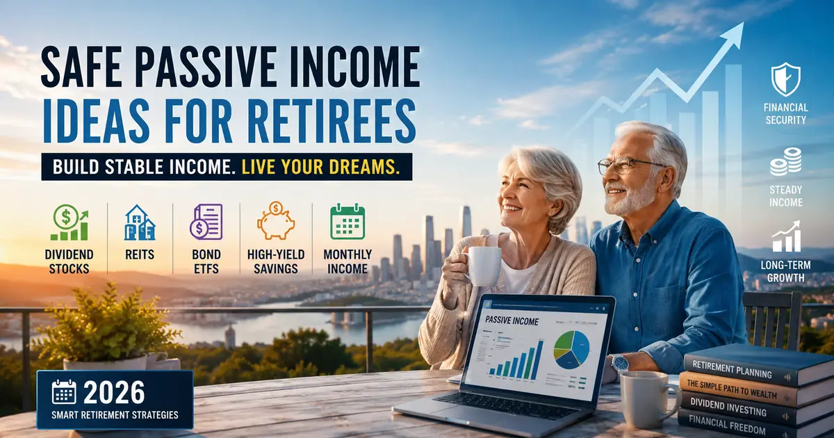 Safe Passive Income Ideas for Retirees in 2026