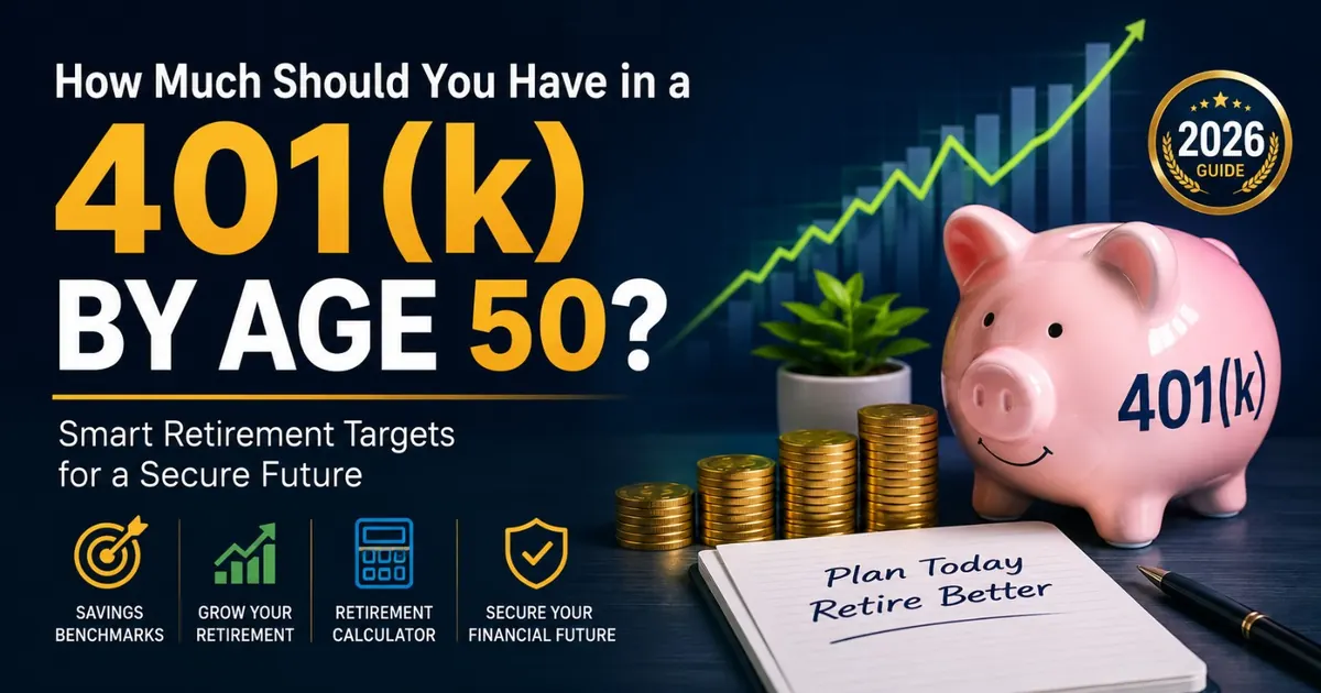 How Much Should You Have in a 401(k) by Age 50? A Complete 2026 Guide