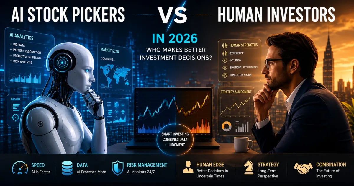 AI Stock Pickers vs Human Investors in 2026: Who Makes Better Investment Decisions?