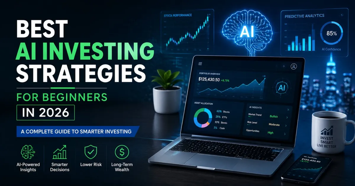 Best AI Investing Strategies for Beginners in 2026: A Complete Guide to Smarter Investing
