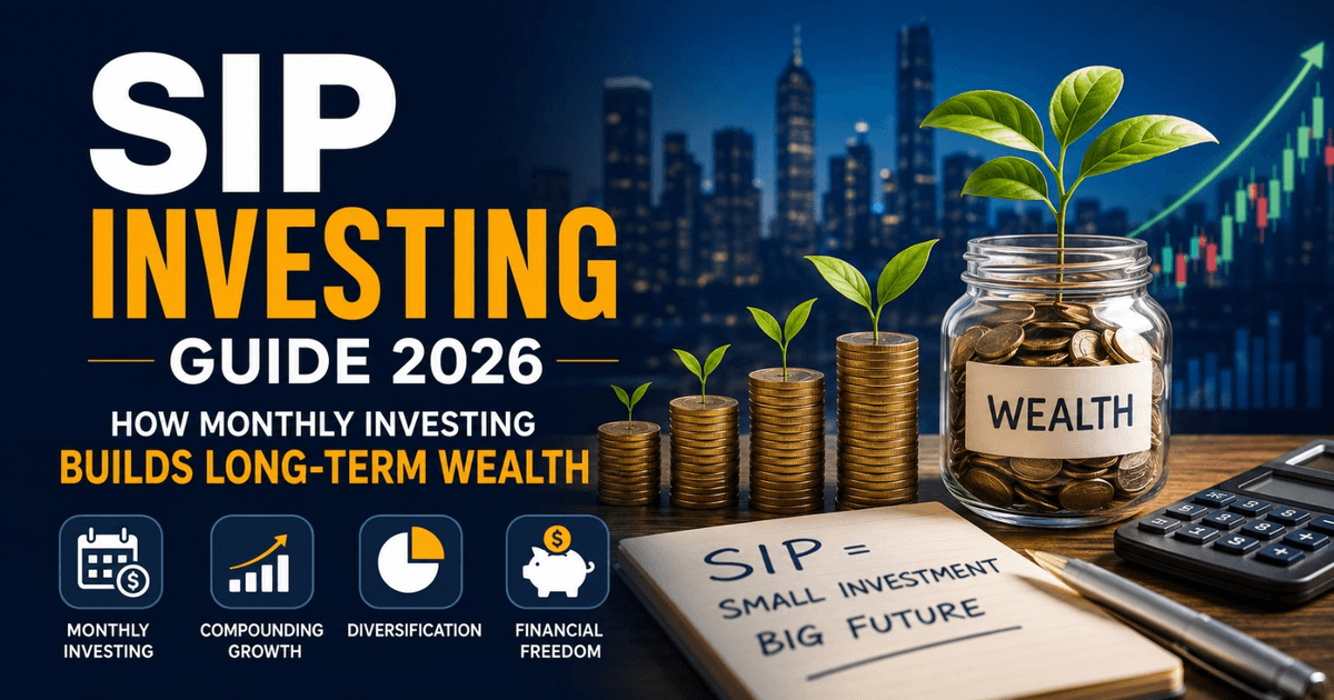 SIP Investing Guide 2026: How Monthly Investing Builds Long-Term Wealth