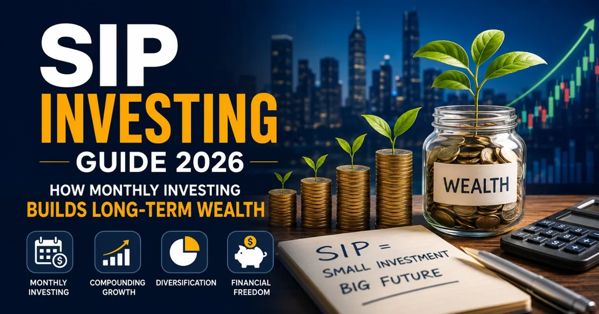SIP Investing Guide 2026: How Monthly Investing Builds Long-Term Wealth