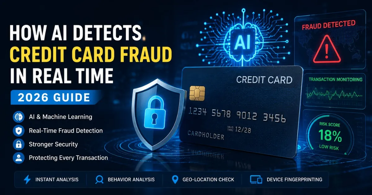 How AI Detects Credit Card Fraud in Real Time: 2026 Guide