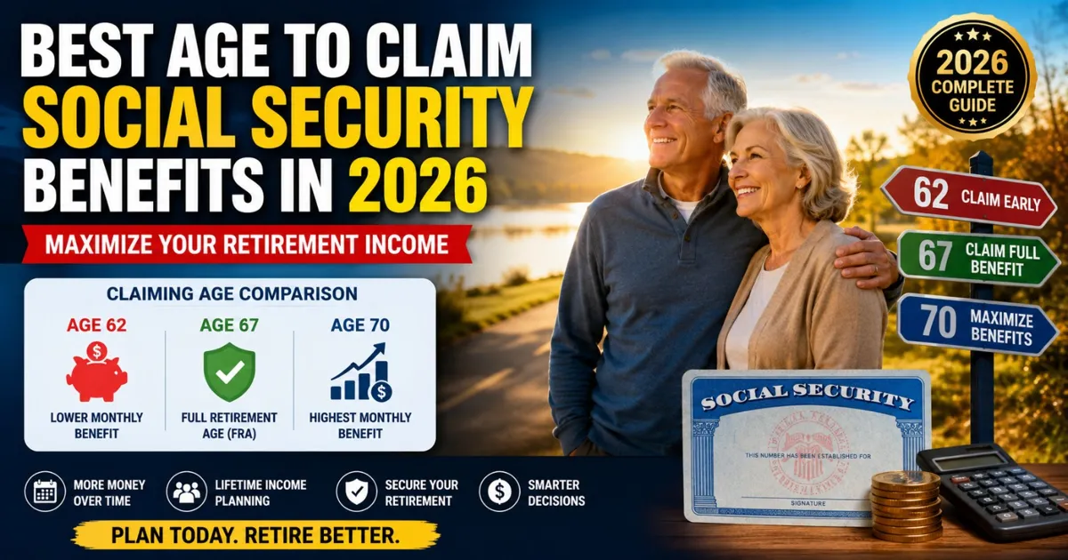 Best Age to Claim Social Security Benefits in 2026: Maximize Your Retirement Income