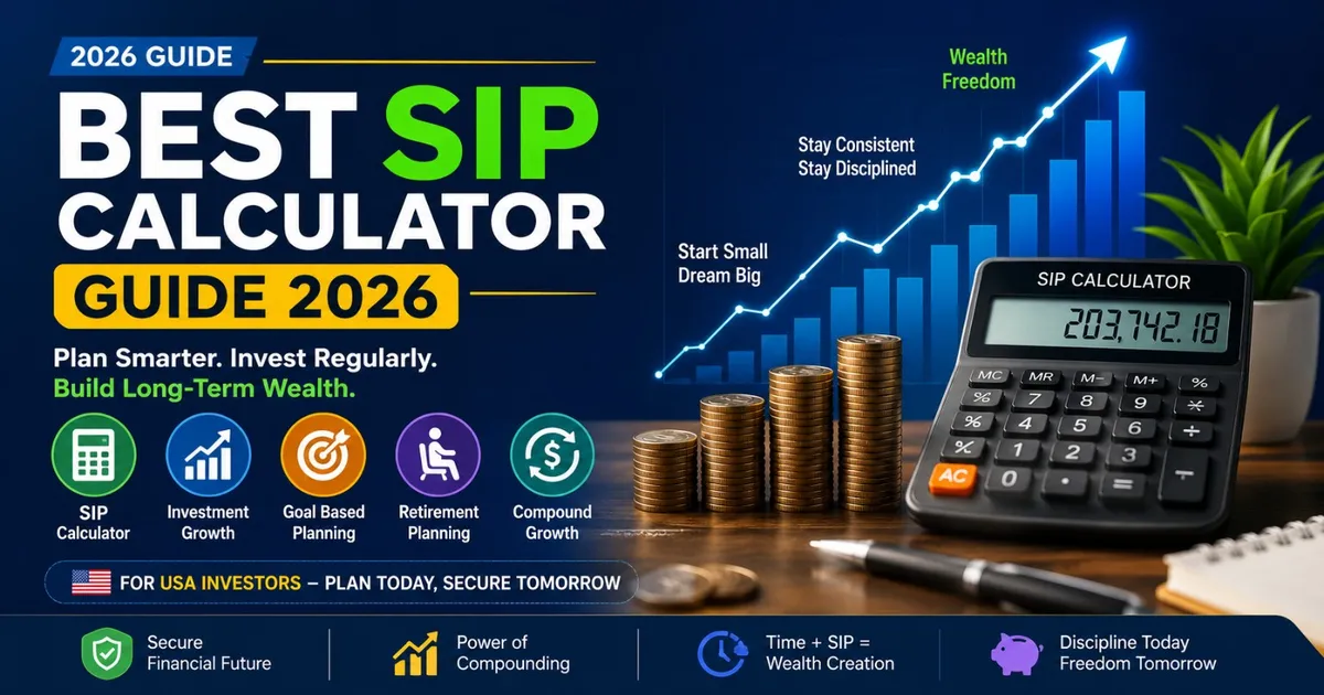 Best SIP Calculator Guide 2026: Complete Wealth Planning Guide for American Investors