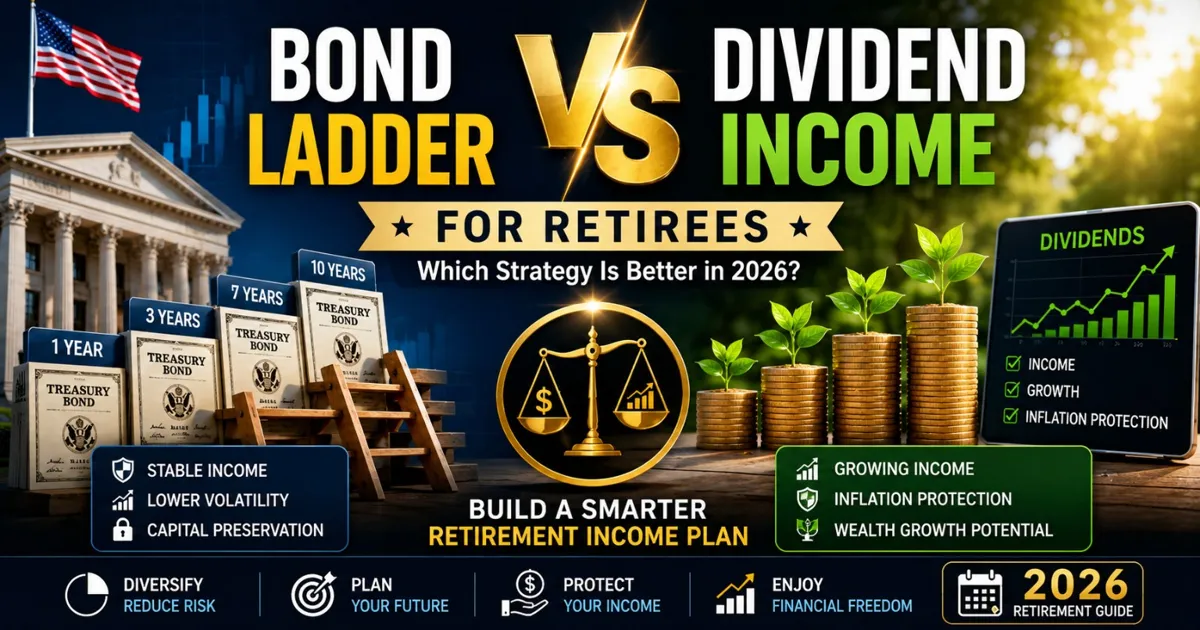 Bond Ladder vs Dividend Income for Retirees: Which Retirement Income Strategy Is Better in 2026?
