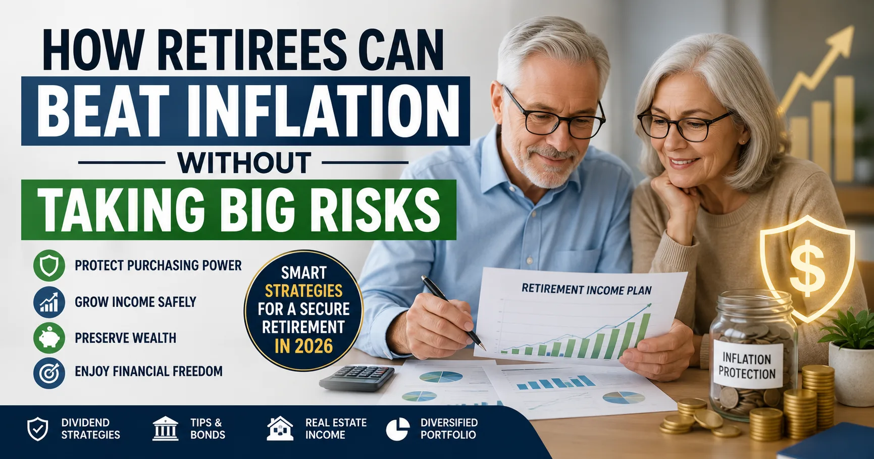 How Retirees Can Beat Inflation Without Taking Big Risks in 2026