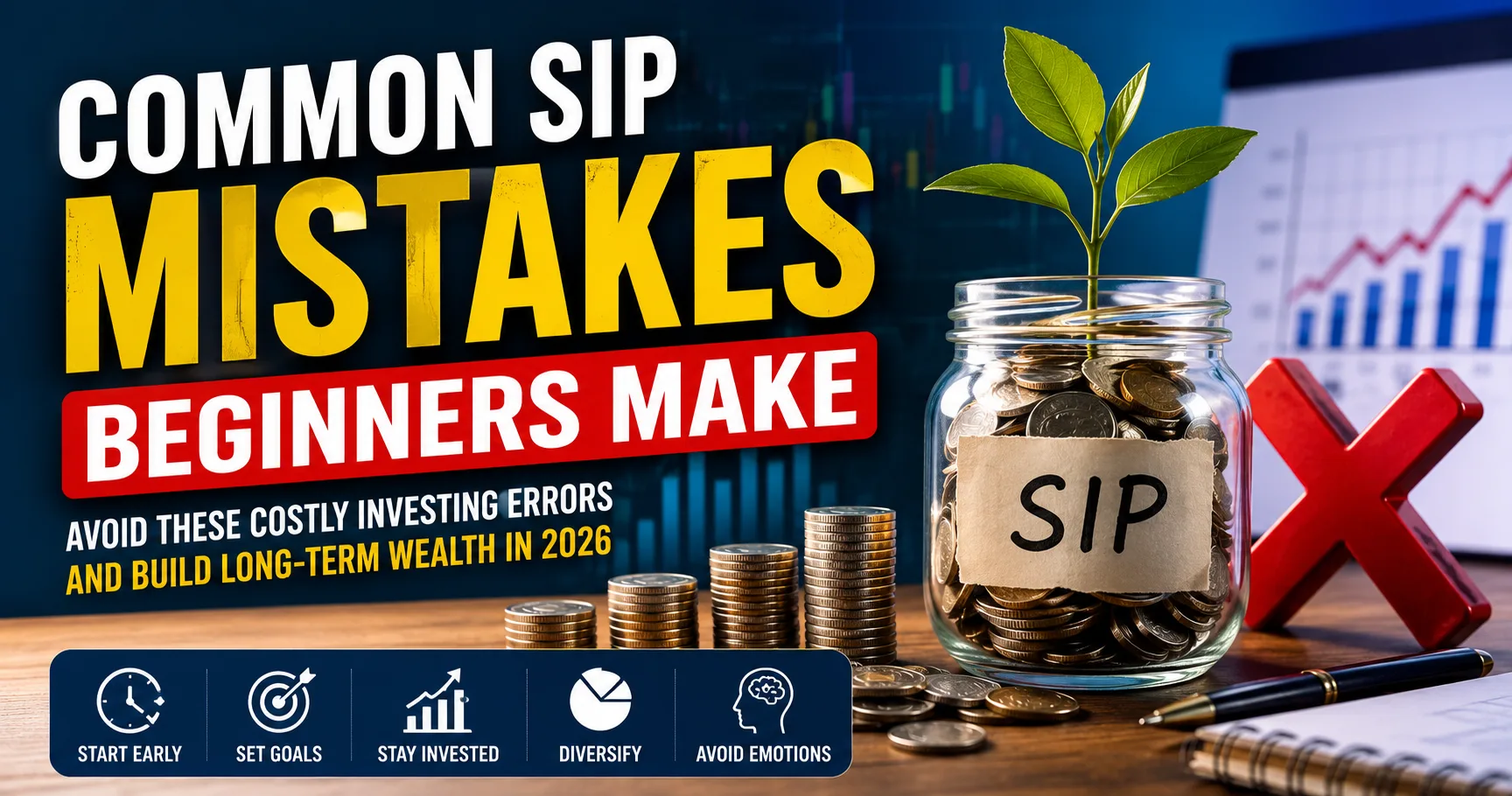 Common SIP Mistakes Beginners Make: Avoid These Costly Investing Errors in 2026