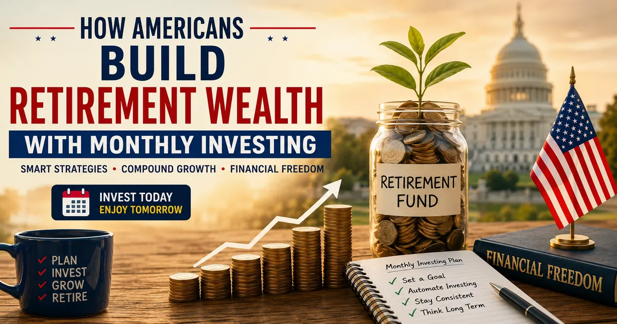 How Americans Build Retirement Wealth with Monthly Investing: Complete 2026 Guide