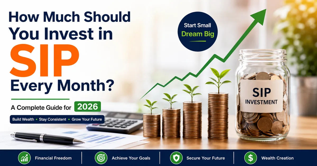 How Much Should You Invest in SIP Every Month? A Complete 2026 Guide