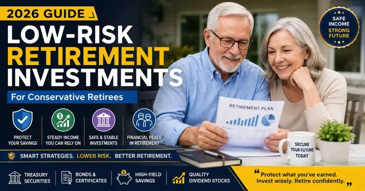Low-Risk Retirement Investments: Best 2026 Guide for Conservative Retirees