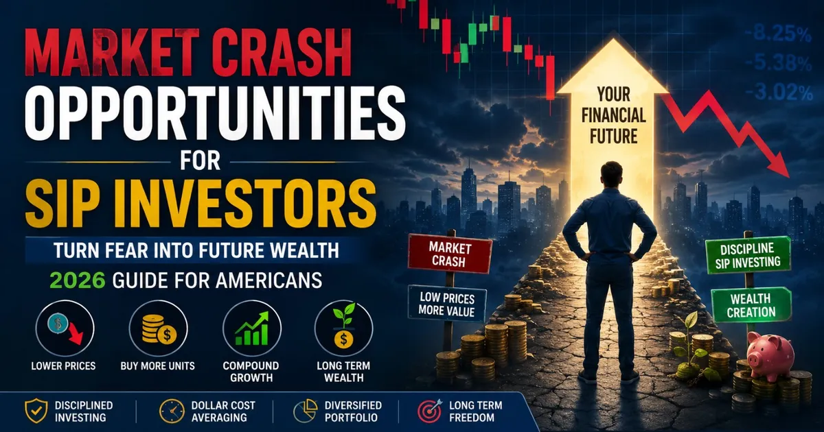 Market Crash Opportunities for SIP Investors: Complete 2026 Guide for Americans