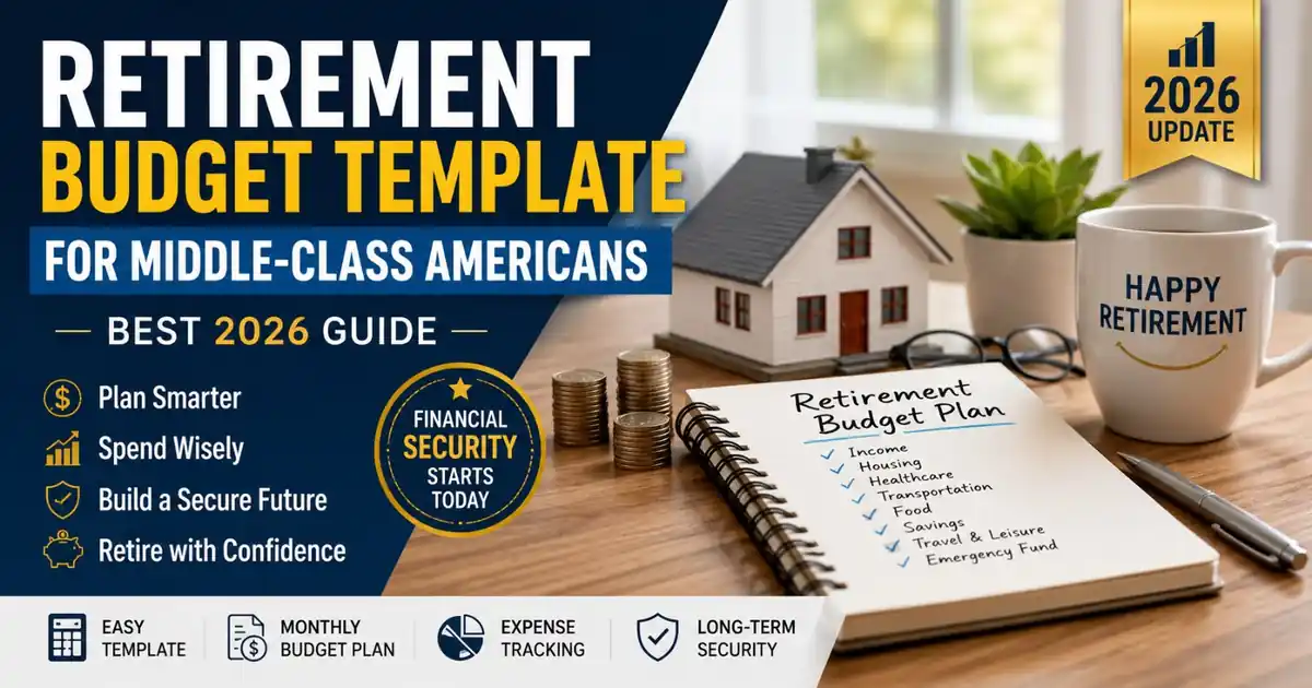 Retirement Budget Template for Middle-Class Americans: Best 2026 Guide to Financial Confidence